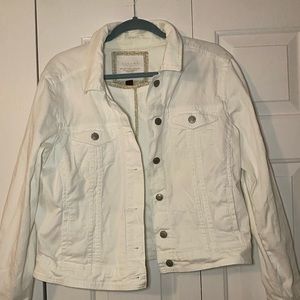 Sonoma white jean jacket
